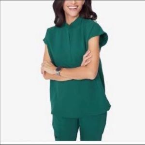 Figs hunter green rafaela